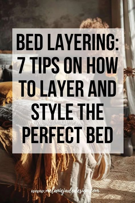 Decorating Bed With Pillows, Muslin Bedding Ideas, How To Layer A King Bed, Bedding Layers How To, How To Layer A Bed With A Comforter, Master Bed Linens Bedroom Ideas, How To Layer King Size Bedding, How To Design A Bed, Perfectly Made Bed