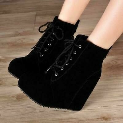 Goth Shoes, Cute Shoes Heels, Kawaii Shoes, Wedge Ankle Boots, Fancy Shoes, Shoes Heels Wedges, Girly Shoes, High Heel Boots Ankle, Fashion Heels