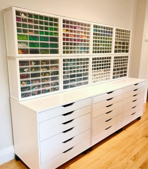 Organizing my Lego room! 😀 Very happy to finally have my bricks organized together in the same space! I still have to buy some inserts… | Instagram Lego Room Shelves, Lego Storage Room Ideas, Ikea Alex Drawers Lego, Lego Storage For Adults, Lego Bedroom Storage, Lego Room Storage, Lego Hobby Room, Ikea Lego Room, Lego Closet Storage