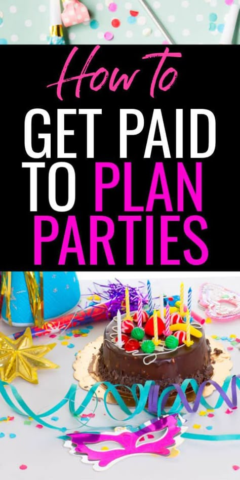 how to start a party planning business on a budget and without experience. If you love event planning, here's how to make money with your own home-based party planning business Event Planning Checklist Templates Party Planners, Small Business Opening Party, How To Become A Party Planner, How To Start A Party Decorating Business, Event Decorator Business, How To Start An Event Planning Business, Party Decorating Business, Event Decorating Business, Event Planning Aesthetic