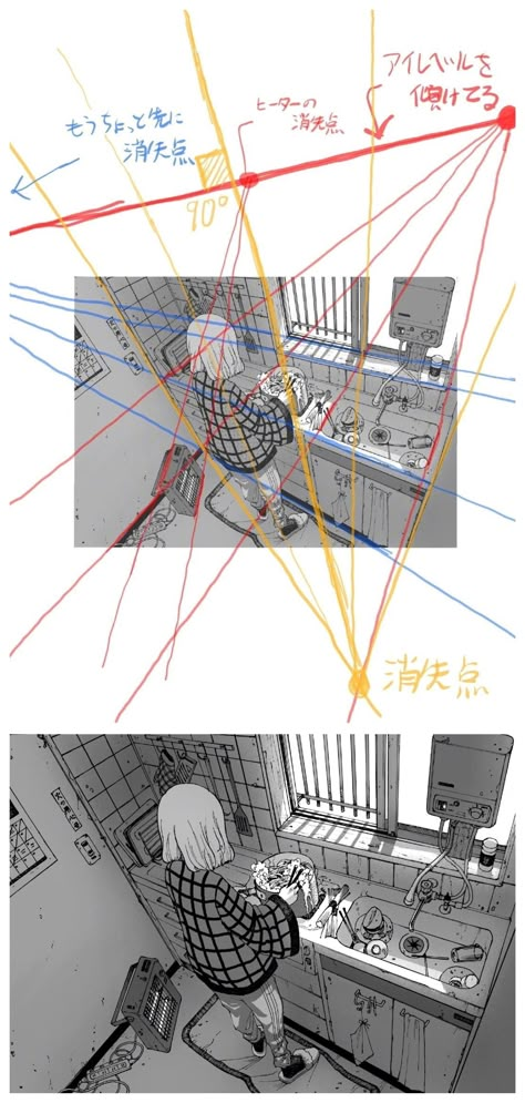 Art Perspective, Perspective Sketch, Perspective Drawing Architecture, Perspective Drawing Lessons, Perspective Art, Architecture Drawing Art, Art Help, Perspective Drawing, Digital Painting Tutorials