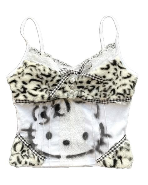 😈Y2K leopard tank top. #y2kfashion #y2k #hellokitty #harajukufashion #hellokittylover Gyaru Tank Top, Tank Top Flip, Gyaru Leopard Print, Tank Top Outfits Aesthetic, Y2k Wishlist, Crochet Leopard Print, Gyaru Tops, Cheetah Print Y2k, Clothes Flip