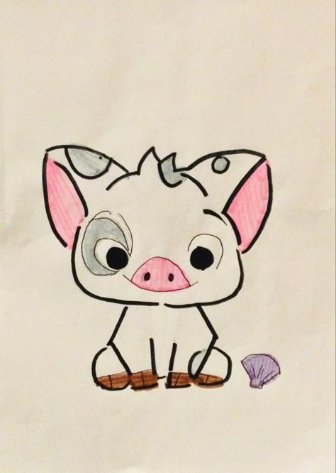 Kresby Disney Cute, Disney Character Drawings Sketches, Cute Simple Drawings Disney, Cute Drawings Simple Ideas Sketch, Easy Disney Drawings Simple, Disney Characters Drawings Easy, Disney Sketches Easy, Disney Doodles Simple, Disney Easy Drawings