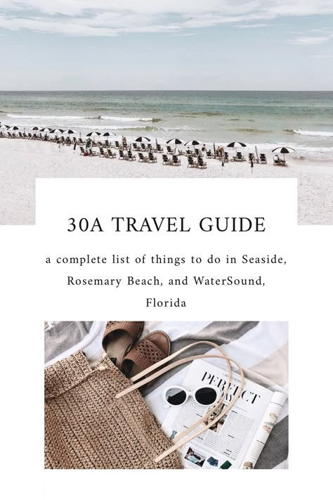 30a Must Do, 30a Bachelorette Trip, Things To Do In Seaside Florida, Things To Do In 30a Florida, Watersound Beach Florida, 30a Itinerary, Watersound Florida, 30 A Florida, Seagrove Beach Florida