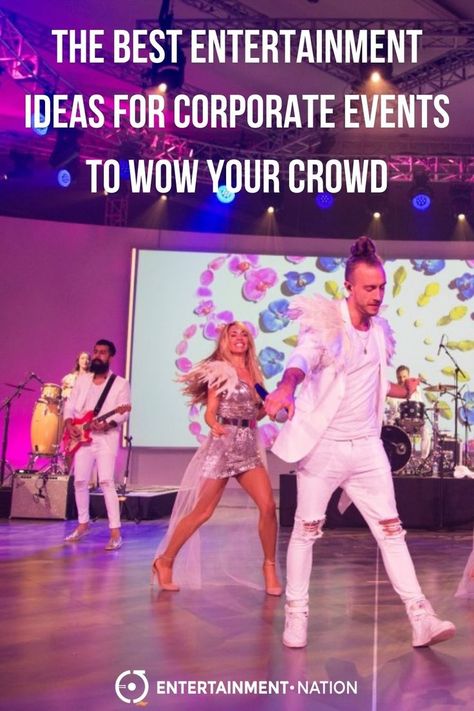 Started your corporate event planning? 🤯🎶 Get some fabulous music sorted asap! Trust us you won't regret it! Check out ALL the inspo over on our blog 👉 https://www.entertainment-nation.co.uk/blog/corporate-entertainment-ideas/ Gala Entertainment Ideas, Fun Corporate Event Ideas, Corporate Party Themes, Event Technology Ideas, Corporate Party Theme, Corporate Event Stage, Corporate Event Activities, Corporate Party Decorations, Event Entertainment Ideas