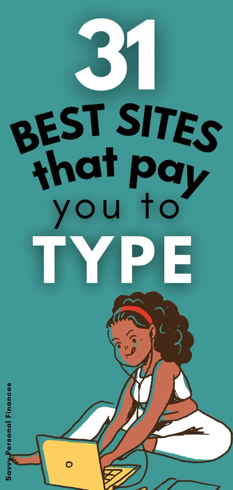 Capitalize on the demand for typing skills across various industries. Dive into our curated list of 30+ legit websites that value and compensate your proficiency in typing-related roles. Typing Skills Student, Best Websites For Studying, Skills To Learn To Make Money, Typing Websites, Typing Hacks, Typing Tutorial, Business Ideas For Women Startups, Money Making Websites, Free Online Education