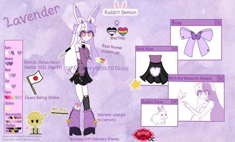 #hazbin #hazbinhoteloc #hazbinhotel
#hazbinhotelfanart #oc #au
#demon #rabbit #sinner Hazbin Hotel Oc, Hazbin Hotel, Lavender, Japan, Hotel, Animals, Pins