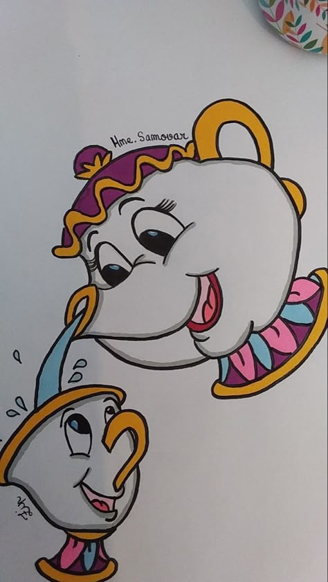 Disney Art Drawings Sketches, Drawings Of Disney Characters Sketches, Disney Marker Drawings, Disney Marker Art, Disney Art Drawings Cartoon Characters Sketch, Cute Simple Drawings Disney, Drawing Ideas Cartoon Disney, Easy Disney Drawings Simple, Disney Easy Drawings