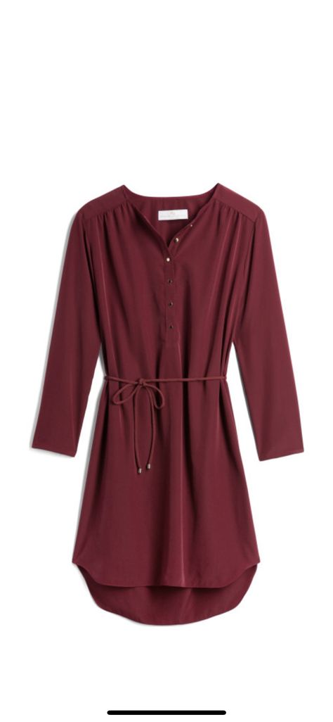 Leggings With Dress, Stitch Fix 2023, Stitch Fix 2020, Tailored Tops, Stitch Fix Dress, Stitch Fix Fall, Petite Curvy, Burgundy Shirt, Athleisure Trend