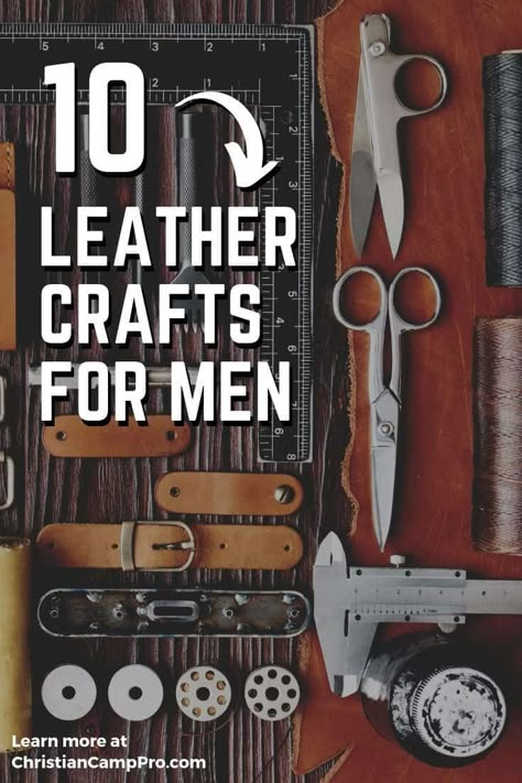 Leather Crafts For Men, Leathercraft Projects Ideas, Leatherworking Projects Ideas, Useful Leather Projects, Men Crafts Projects, Man Crafts Projects For Men, Mens Crafts Ideas For Men, Soft Leather Projects Diy, Leather Cuff Bracelet Diy Patterns