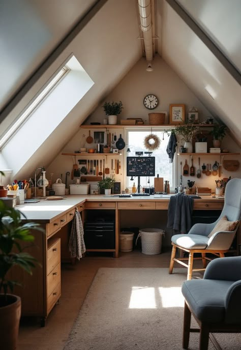 Attic man cave