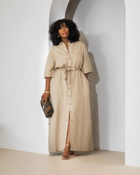 She’s giving low key luxe in some of her fave pieces from @amazonthedrop new linen collection. Which look is your fave? 🥰 The collection… | Instagram Modest Christian Clothing, Linen Style Fashion, Big Size Fashion, New Wardrobe Ideas, Corporate Baddie, Chic Dress Classy, Look Plus Size, Classy Dresses, Stylish Work Attire