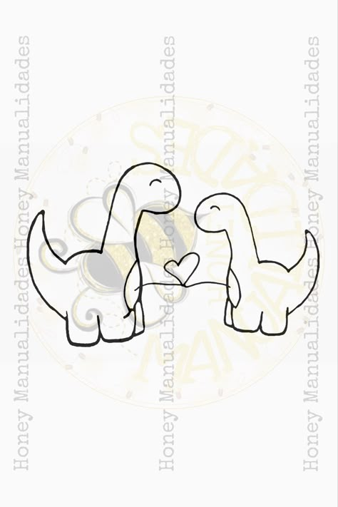 #amoryamistad #enamorados #dinosaurios #gomitas #diy #foami #gomaeva #evafoam #microporoso Dinosaur Drawing, Tattoo Stencil Outline, Bullet Journal School, Tattoo Stencils, Doodle Drawings, Painting & Drawing, Boyfriend Gifts, Cute Drawings