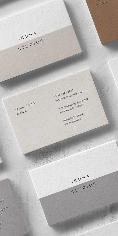 Business Card Design Minimal, Business Cards Layout, Graphic Design Business Card, Name Card Design, Minimal Business Card, Visiting Card Design, Business Card Design Creative, Business Card Inspiration, Graphic Design Business