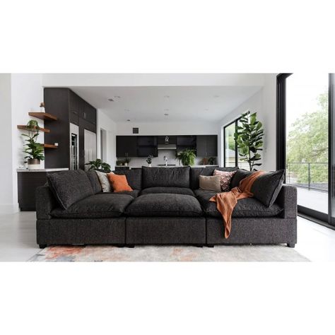 Kova Sofa, Sofa Pit, Pit Couch, Pit Sectional, Massachusetts Home, Most Comfortable Sofa, Deep Sectional, Albany Park, Nashville House