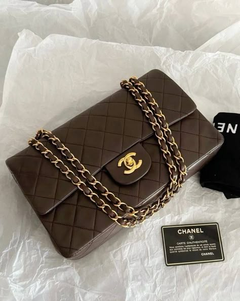 My Style Bags, Mode Chanel, Luxury Bags Collection, Dream Bag, Chanel Flap Bag, Dream Bags, Girly Bags, Luxury Purses, Girly Accessories