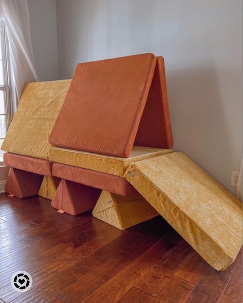 Nugget Ideas One, Two Nugget Builds With Couch, Nugget Comfort Configurations, 2 Nugget Couch Fort Ideas, 2nugget Builds, Castle Nugget Build, 2 Nugget Couch Build, Double Nugget Couch Ideas, Nugget Couch Ideas Slide