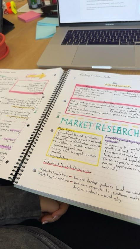 #studying #notes #notestagram #study #studygram #school #schoolwork #business #aesthetic #aestheticnotes Business Aesthetic Notes, Business Student Vision Board, Business Studying Aesthetic, Business Course Aesthetic, Study Motivation Business Student, Studying Marketing Aesthetic, Marketing Notes Aesthetic, Marketing School Aesthetic, Business And Marketing Aesthetic