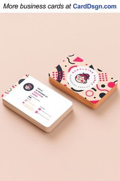 Fun Business Cards Creative, Graphic Designer Card Business, Businesses Card Design, Name Card Graphic Design, Business Card For Illustrator, Trendy Business Cards Design, Graphic Designers Business Cards, Business Cards For Designers, Ux Business Card