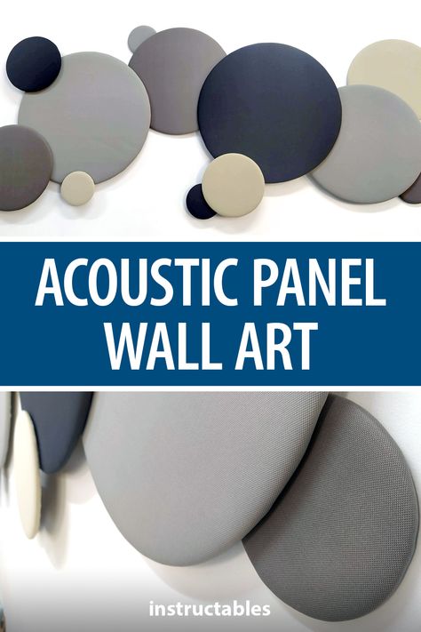 Sound Proof Wall Design, Sound Panels Decorative Diy, Sound Dampening Art, Sound Absorbing Art, Interactive Walls Office, Sound Baffles Diy, Acustic Board Acoustic Panels Diy, Acoustic Interior, Acoustic Panel Design Ideas