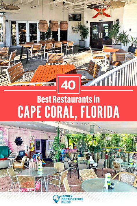 40 Best Restaurants in Cape Coral, FL — Top-Rated Places to Eat! Siesta Key Restaurants, Celebration Florida, Dunedin Florida, Siesta Key Florida, 30a Florida, Seminole Florida, Cape Coral Florida, Florida Restaurants, Jupiter Florida