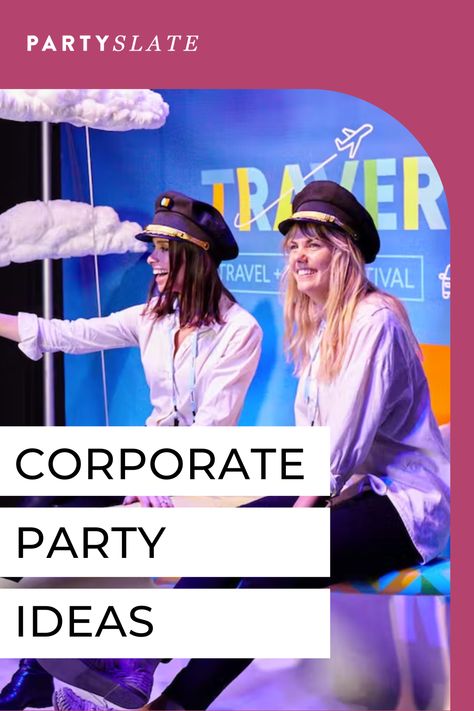 Corporate Event Activities Ideas, Employee Event Ideas, Company Birthday Ideas, Corporate Celebration Ideas, Corporate Activities Ideas, Corporate Party Theme Ideas, Corporate Theme Party, Corporate Event Design Ideas, Company Party Themes