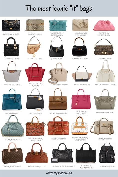 Types Of Handbags, Luxury Bags Collection, Stylish Purse, Fashion Vocabulary, Stylish Handbags, Classic Handbags, Luxury Purses, Fancy Bags, Celine Luggage Bag