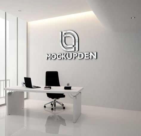 Free Office Wall Logo Mockup PSD Template 1 Instagram Mockup Template, Logo Mockup Design, Mockup Design Ideas, Mockup Tutorial, Fashion Mockup, Mock Up Poster, Gym Designs, Instagram Mockup, Inmobiliaria Ideas