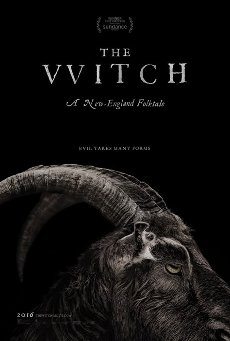 The Witch 2015, The Witch Movie, The Vvitch, Robert Eggers, Best Halloween Movies, Zombie Land, Film Poster Design, I Love Cinema, Horror Posters