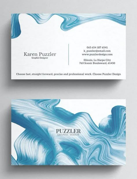 Artist Business Card Design Creative, Artist Cards Business, Business Cards Design Ideas, Business Card For Graphic Designer, Artist Visiting Card, Designer Visiting Card, Artistic Business Cards, Business Cards For Artists, Business Card Art