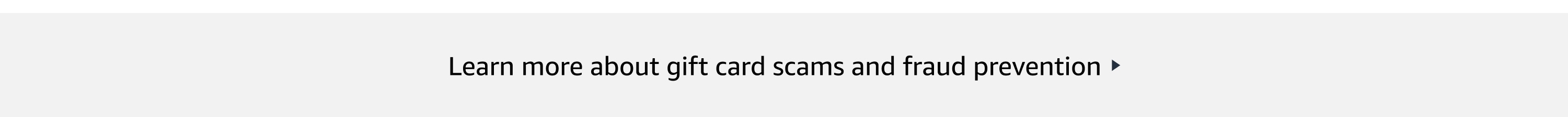 Learn more about gift card scams and fraud protection