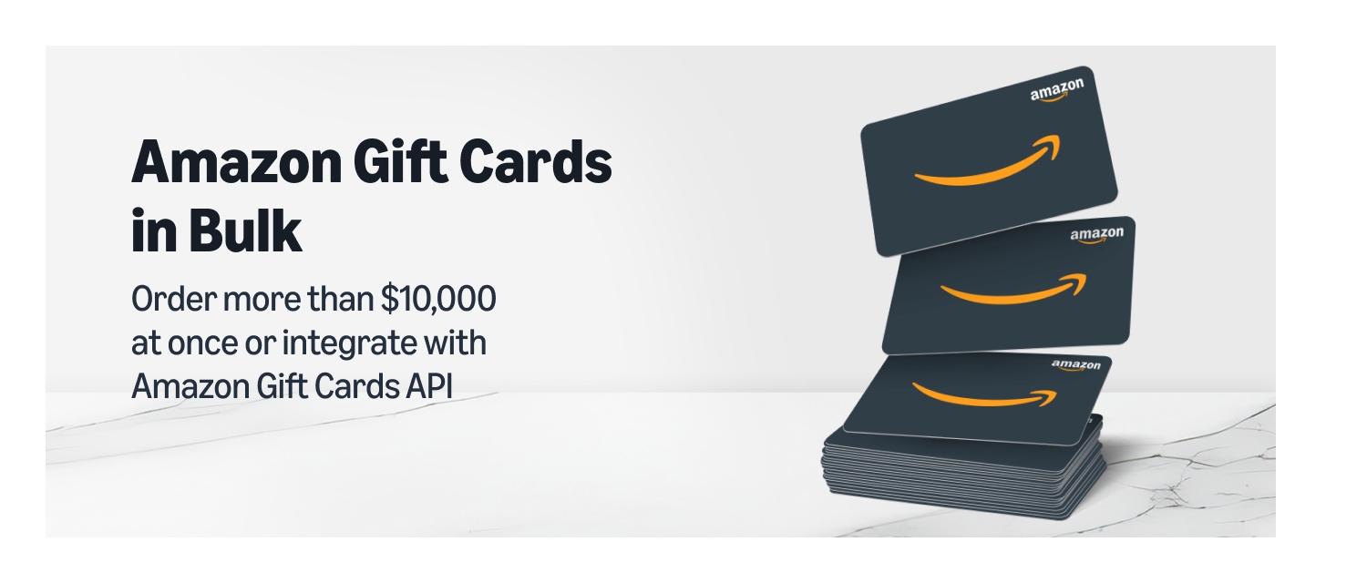 Amazon Gift Cards in Bulk