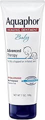 Aquaphor Baby Healing Ointment Advanced Therapy Skin Protectant, Dry Skin and Diaper Rash Ointment, 7 Oz Tube