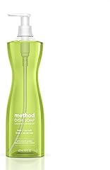 Method Dish Soap, Lime + Sea Salt, Biodegradable Formula, Tough on Grease, 18 Fl Oz (Pack of 1)