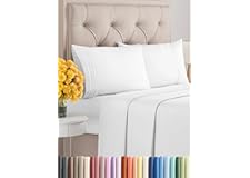 CGK Unlimited Queen Size 4 Piece Sheet Set- Comfy Breathable & Cooling Sheets- Hotel Luxury Bed Sheets- Deep Pockets, Easy-Fi