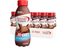 Premier Protein Shake, Chocolate, 30g Protein 1g Sugar 24 Vitamins Minerals Nutrients to Support Immune Health, 11.5 fl oz (P