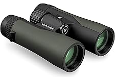 Vortex Optics Crossfire HD 10x42 Binoculars - HD Optical System, Tripod Adaptable, Rubber Armor, Waterproof, Fogproof, Shockp