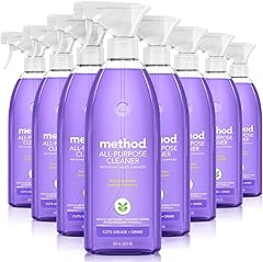 Method All-Purpose Cleaner Spray, French Lavender, Plant-Based and Biodegradable Formula Perfect for Most Counters, Tiles and