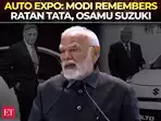 'Fulfilled the middle-class dream': PM Modi's heartfelt tribute to Ratan Tata, Osamu Suzuki at Auto Expo