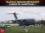 Trump's immigration crackdown: US C-17 military aircraft carrying illegal Indian migrants lands in Amritsar