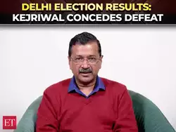 Arvind Kejriwal concedes defeat, congratulates BJP for big win