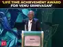 ET Awards 2024: Venu Srinivasan receives the Lifetime Achievement Award