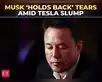 Image for Elon Musk almost in tears when asked about Tesla struggles