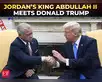 Trump meets Jordan King, insists on taking Gaza:Image