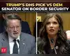 Kristi Noem fires back at Dem Senator on border security:Image