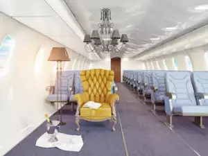 Flying becomes more luxurious. For those who can pay