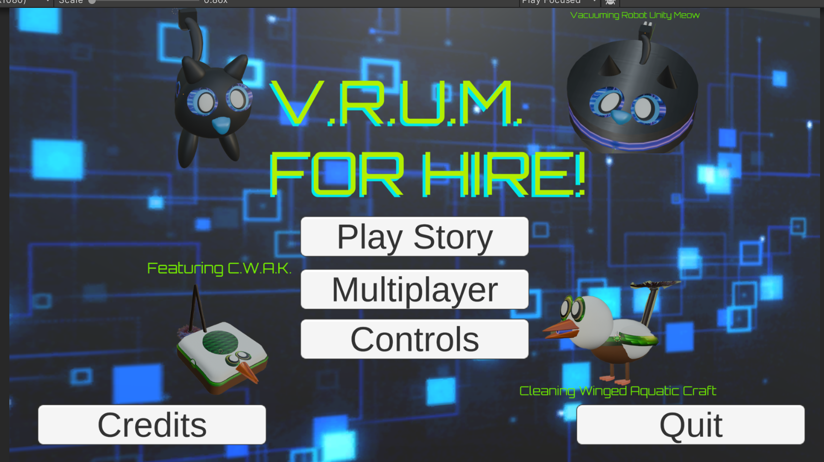 V.R.U.M for Hire