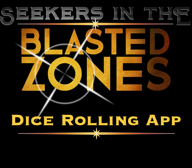 Blasted Zones Dice Roller App