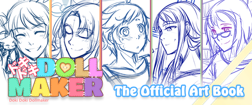 Doki Doki Dollmaker: The Official Art Book