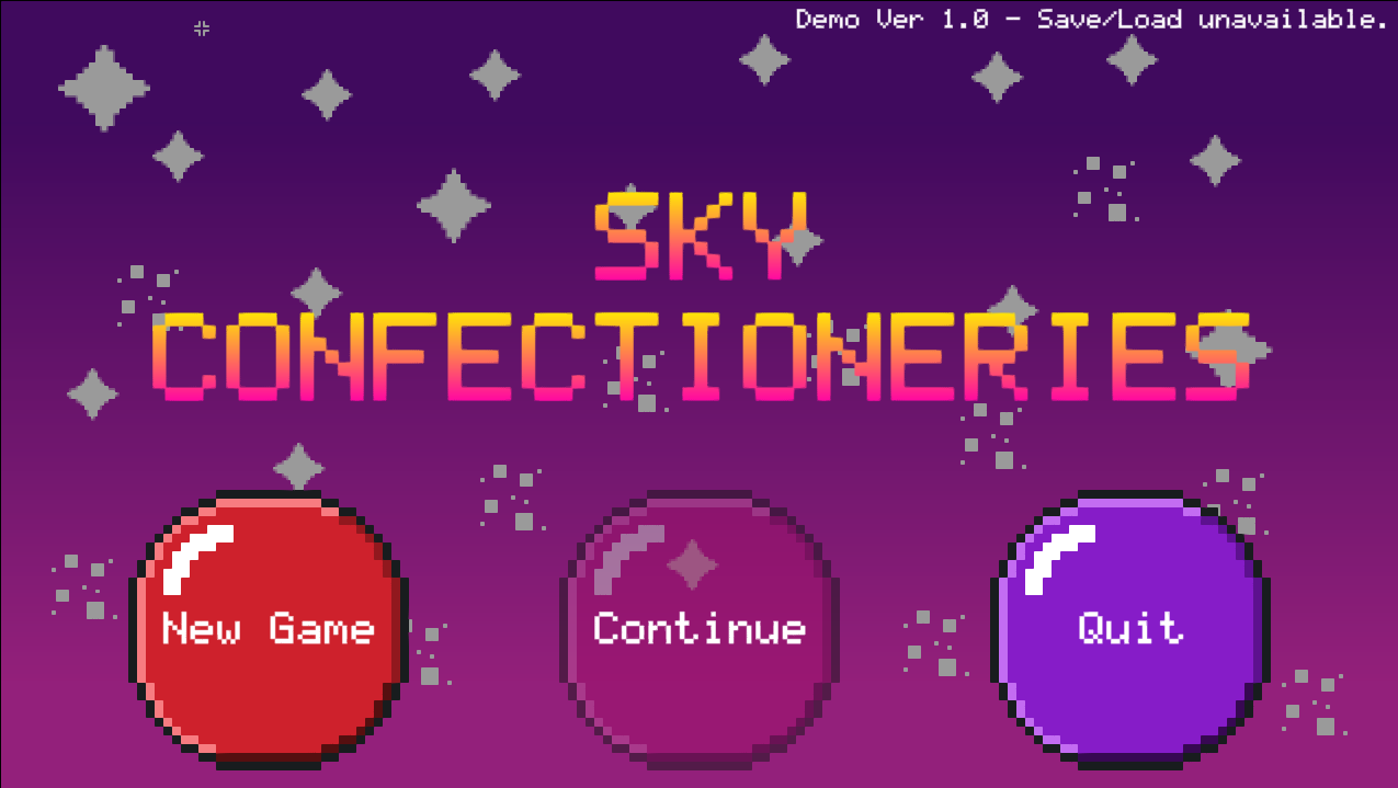 Mini Jam 66 Submission: Sky Confectioneries